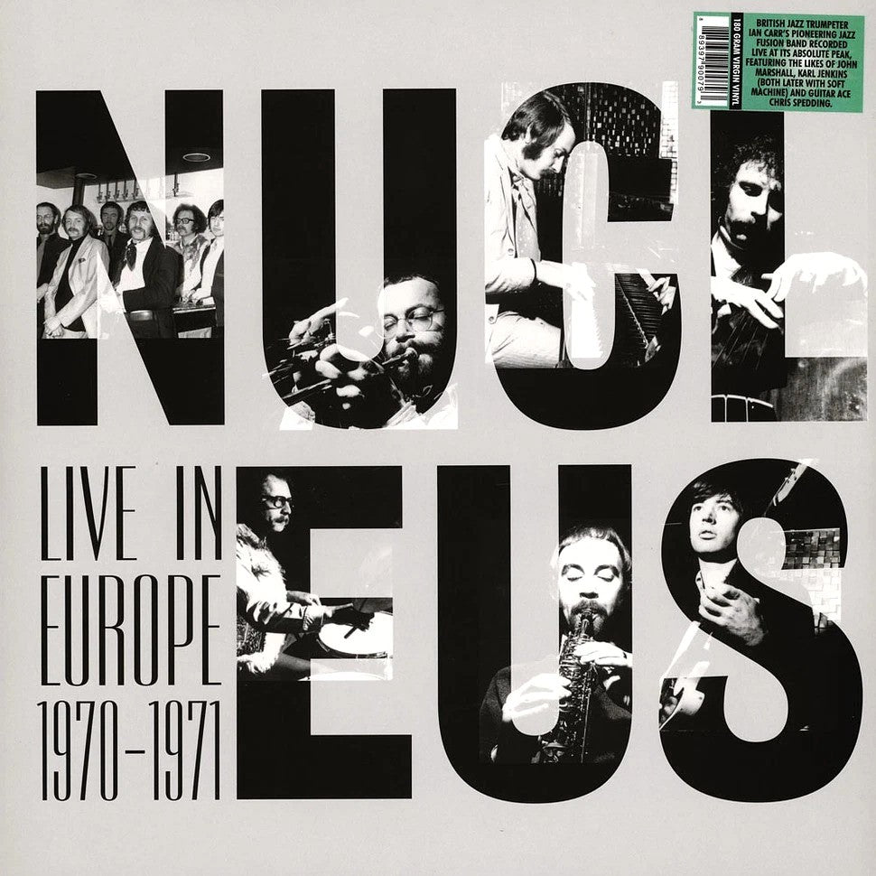 Nucleus Live In Europe 1970-1971 LP cover art