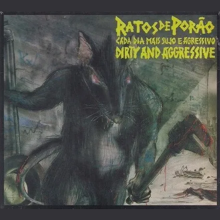 Ratos de Porao "Cada dia mais sujo e agressivo / Dirty and aggressive" Gatfeold 2xLP