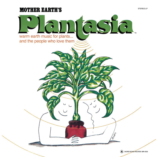 Mort Garson Mother Earth’s Plantasia LP (50th Anniversary Multicolor Eco Mix Vinyl) cover artwork