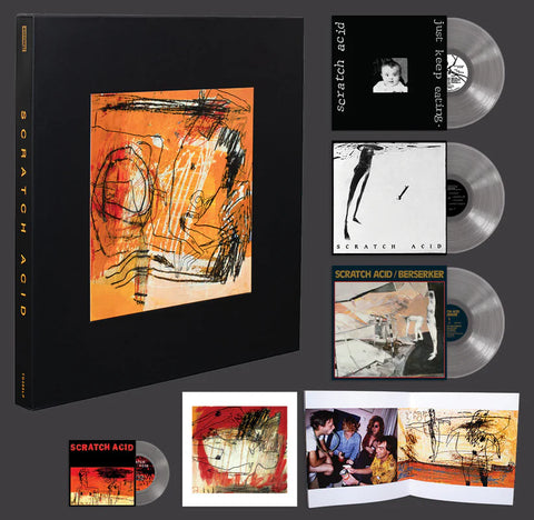 Scratch Acid "Scratch Acid Box Set" 7" + 3xLP