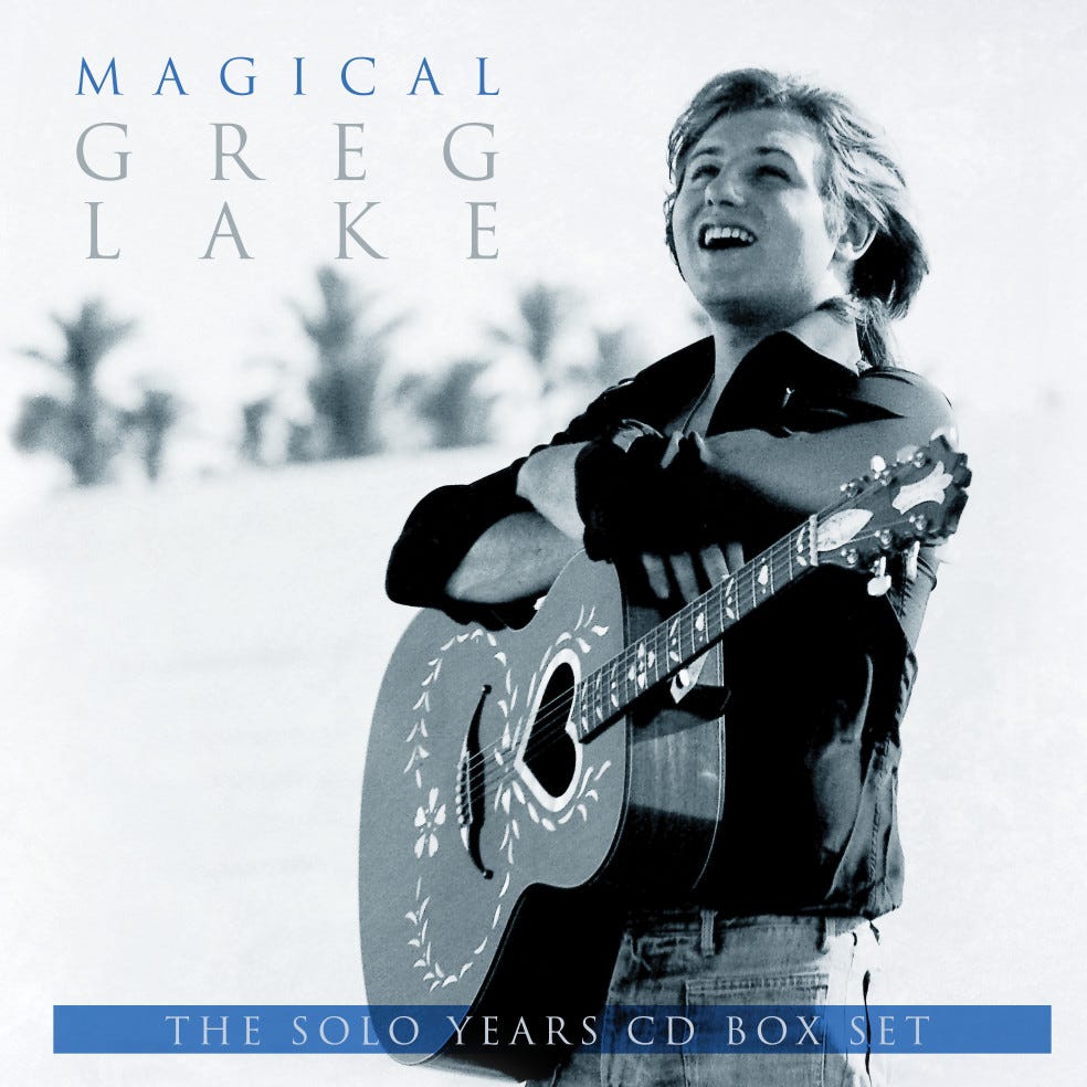 Greg Lake Magical CD cover art
