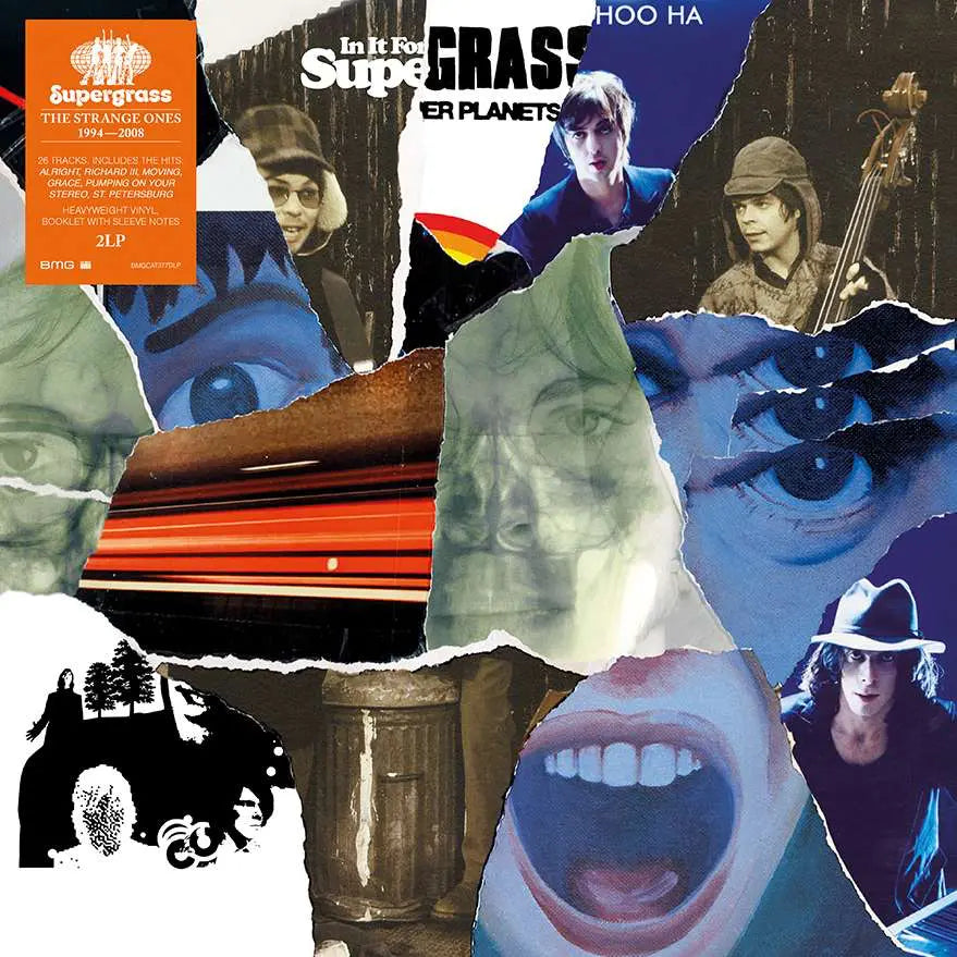 Supergrass "Strange Ones: 1994-2008" 2xLP