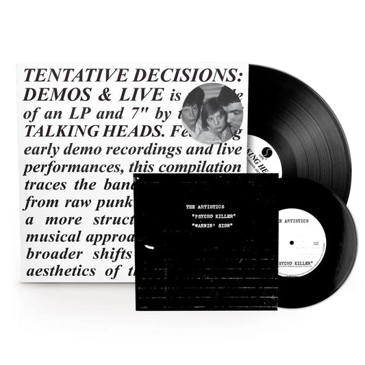 Talking Heads "Tentative Decisions: Demos & Live" 7"+LP