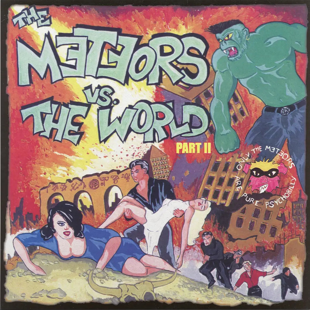 Meteors "The Meteors Vs. The World Part II" LP