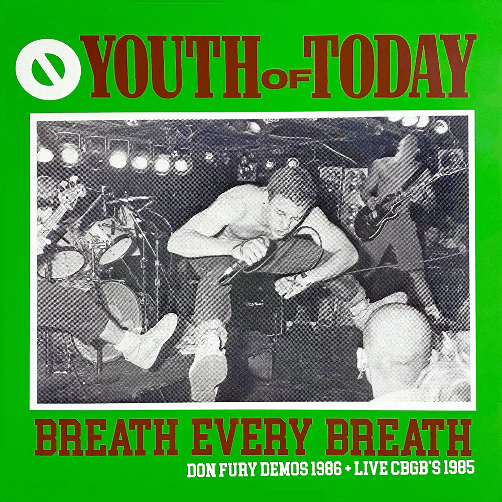 Youth of Today "Breath Every Breath: Don Fury Demos 1986 & Live CBGB's 1985" LP