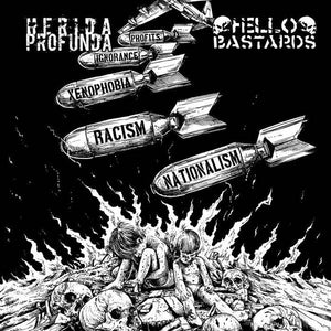 Herida Profuna / Hello Bastards - split 7"